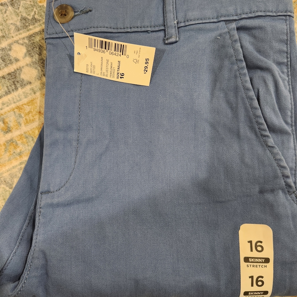 The Children's Place Blue Skinny Stretch Pants